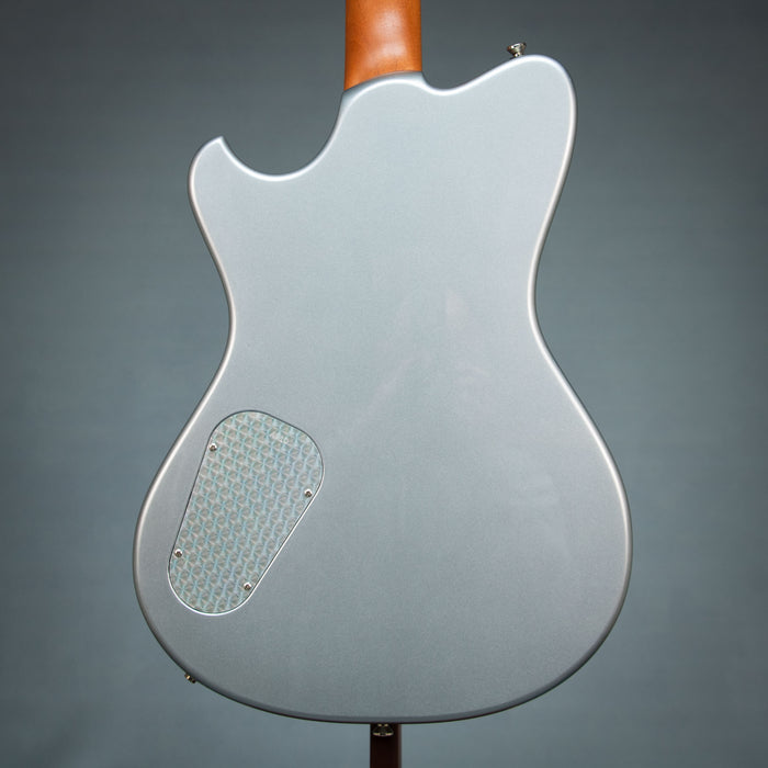 Powers Electric A-Type FF42 CamTail Electric Guitar - Dolomite Silver - A510