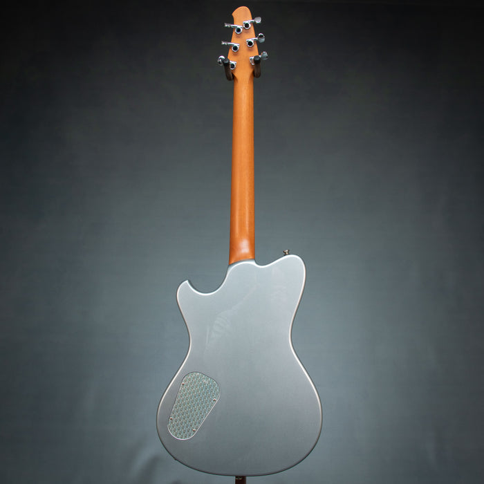 Powers Electric A-Type FF42 CamTail Electric Guitar - Dolomite Silver - A510