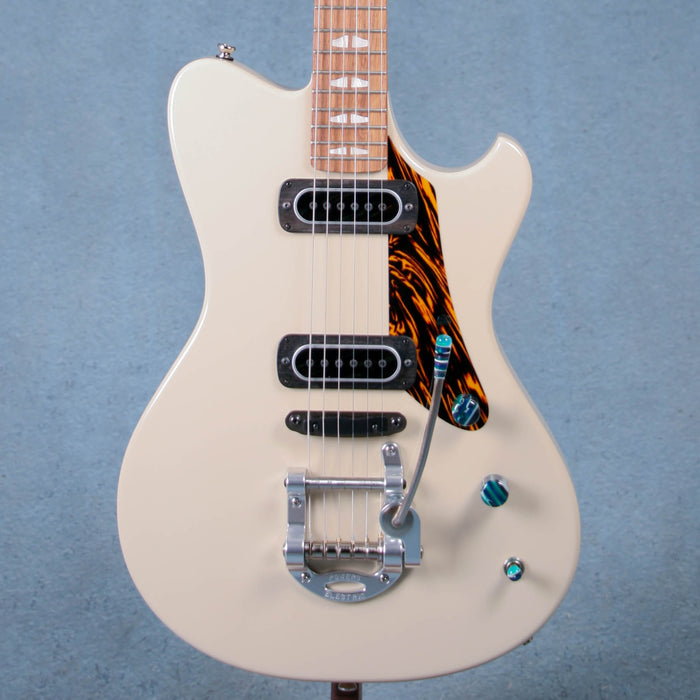 Powers Electric A-Type PF42 CamTail Electric Guitar - Pastel Beige - A551