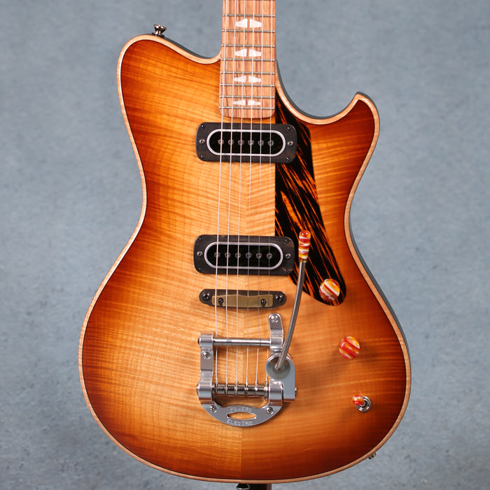 Powers Electric A-Type Select Maple PF42 CamTail Electric Guitar - Solana Sunset - A571