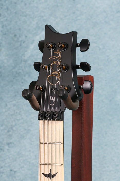 PRS DW CE 24 Floyd Dustie Waring Signature Electric Guitar - Grey Black - Stained Binding - 0388022