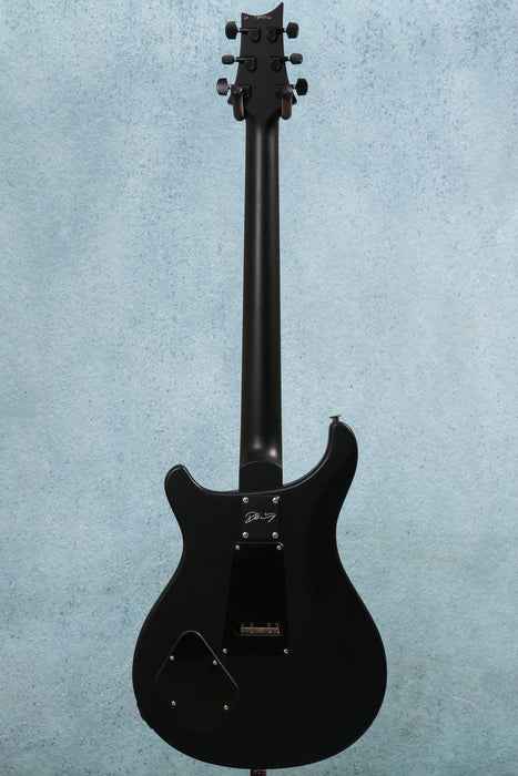 PRS DW CE 24 Floyd Dustie Waring Signature Electric Guitar - Grey Black - Stained Binding - 0388022