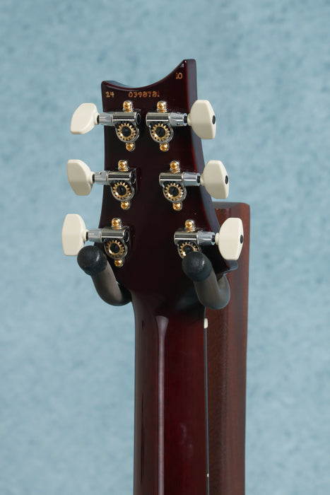 PRS Hollowbody II Piezo - 10 Top and Back - Dark Cherry Burst - 0398781