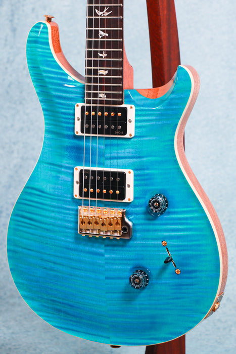 PRS Custom 24 - 10 Top - Pattern Thin - Carroll Blue - 0405215
