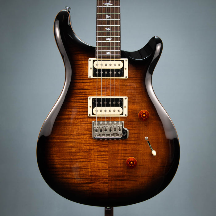 PRS SE Custom 24 w/Bag - Black Gold Burst - Preowned