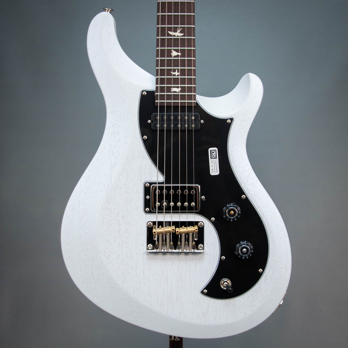PRS S2 Vela Satin Electric Guitar - Pearl White - S2080709
