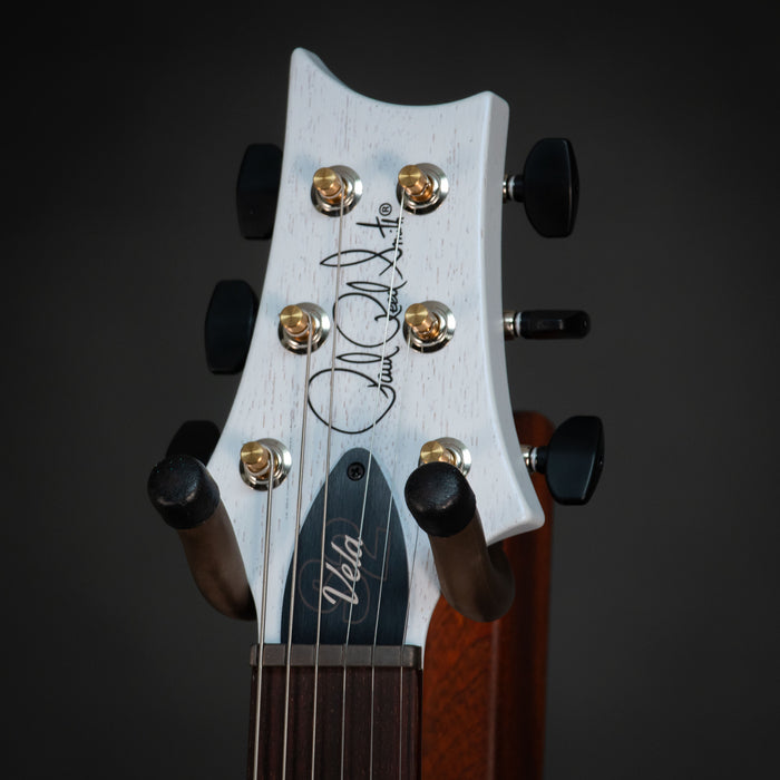 PRS S2 Vela Satin Electric Guitar - Pearl White - S2080709