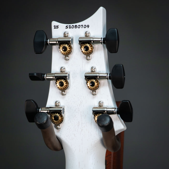 PRS S2 Vela Satin Electric Guitar - Pearl White - S2080709