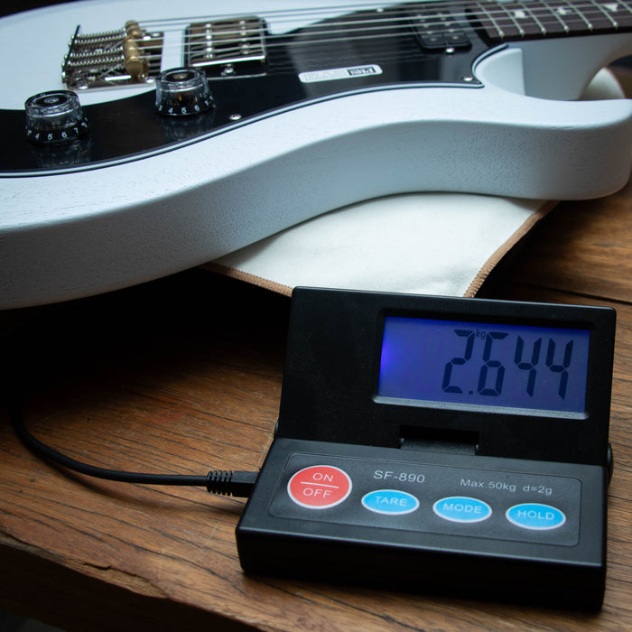 PRS S2 Vela Satin Electric Guitar - Pearl White - S2080709