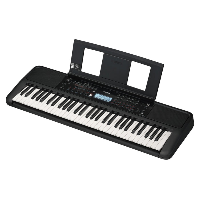 Yamaha PSRE383 61 Key Portable Keyboard - Black