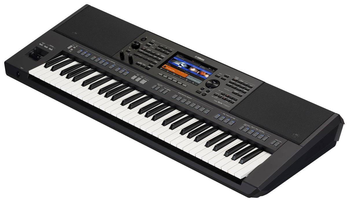 Yamaha PSR-SX720 61 Key Portable Arranger Keyboard - Black