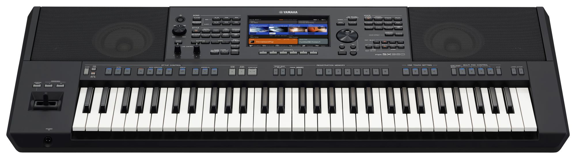 Yamaha PSR-SX920 61 Key Portable Arranger Keyboard - Black