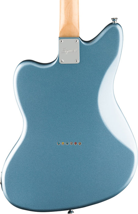 Squier Limited Edition Paranormal Offset Telecaster SJ Laurel Fingerboard Parchment Pickguard - Ice Blue Metallic