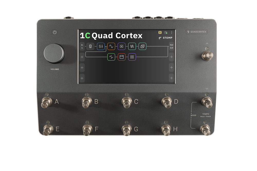 Neural DSP Quad Cortex Floor Modeller