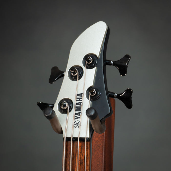 Yamaha RBX374 Electric Bass Guitar w/Bag - Silver - Preowned