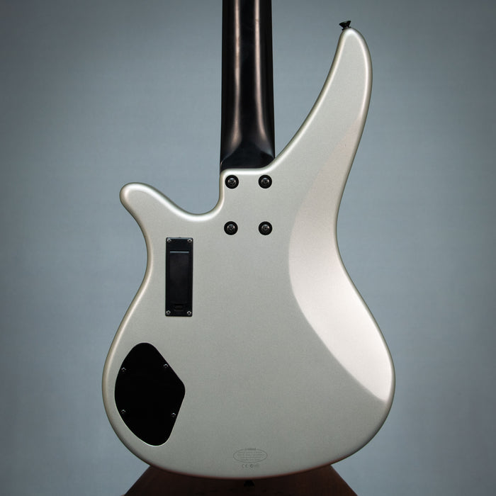 Yamaha RBX374 Electric Bass Guitar w/Bag - Silver - Preowned