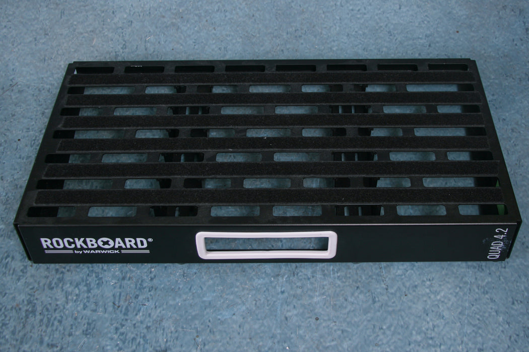 Warwick RockBoard QUAD 4.2 Pedalboard with Gig Bag - Preowned