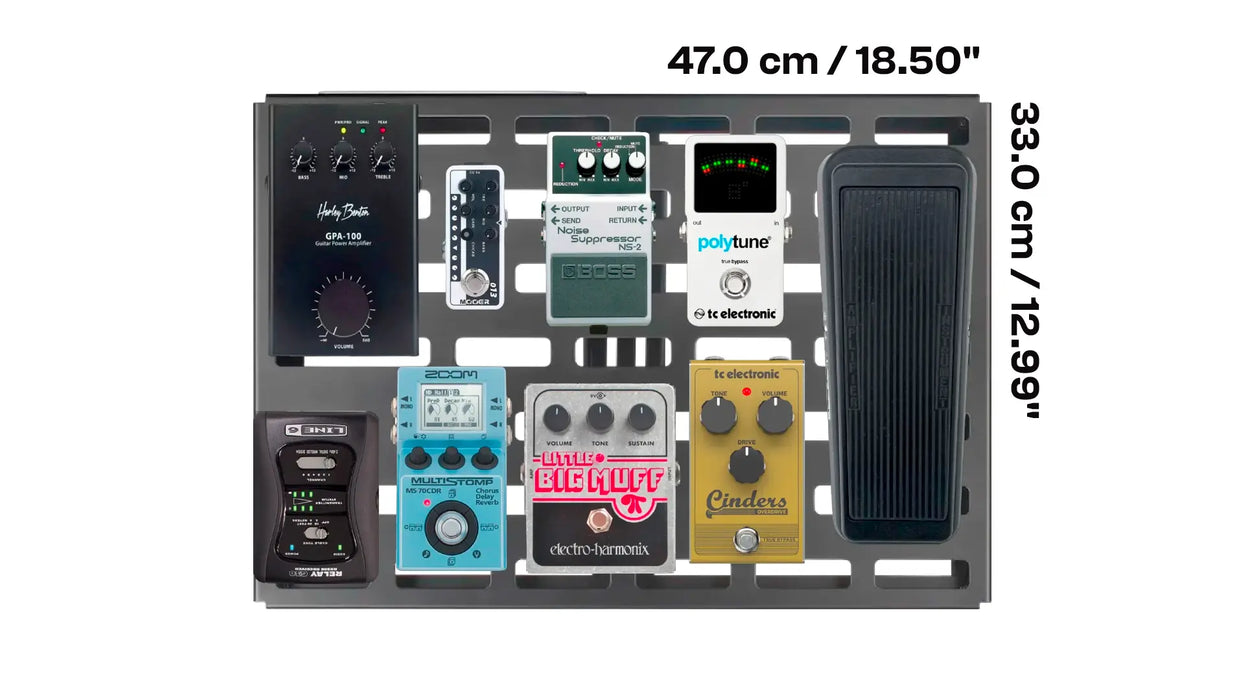 Warwick RockBoard QUAD 4.1 Pedalboard with Gig Bag