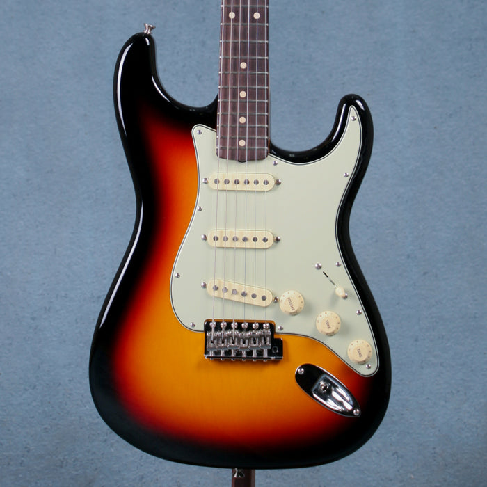 Fender Custom Shop 1962 Stratocaster NOS w/ Josefina Handwound Pickups w/Case - 3-Tone Sunburst - Preowned