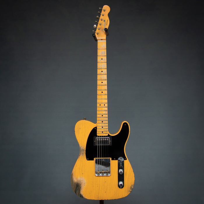 Fender Custom Shop 2021 1951 HS Telecaster Heavy Relic w/Case - Aged Butterscotch Blonde - Preowned