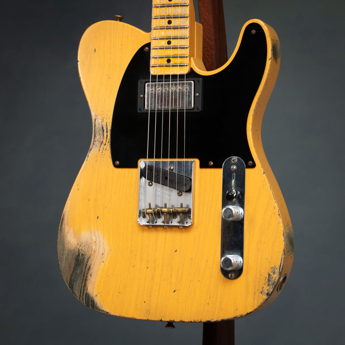 Fender Custom Shop 2021 1951 HS Telecaster Heavy Relic w/Case - Aged Butterscotch Blonde - Preowned