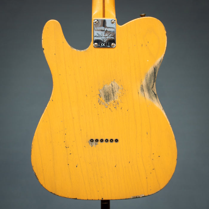Fender Custom Shop 2021 1951 HS Telecaster Heavy Relic w/Case - Aged Butterscotch Blonde - Preowned