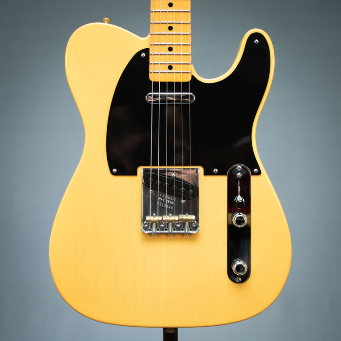Fender Custom Shop 2022 Vintage Custom 1950 Double Esquire w/Case - Nocaster Blonde - Preowned
