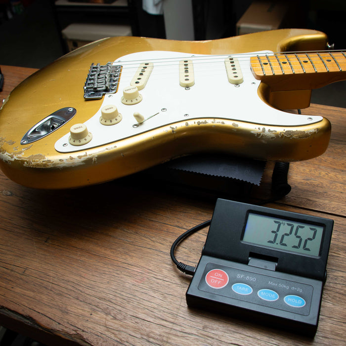 Fender Custom Shop 2016 Wildwood 10 1955 Stratocaster Heavy Relic w/Case - Aged Aztec Gold - Preowned