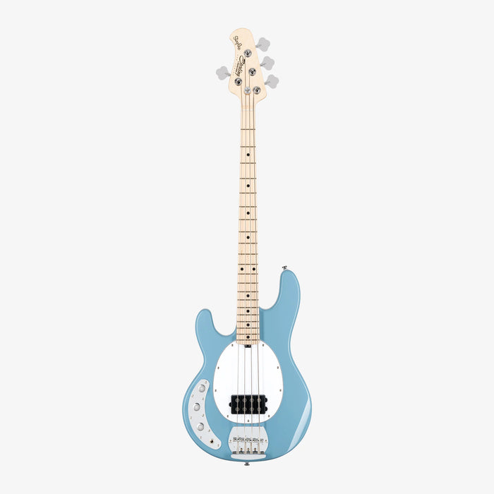 Sterling by Music Man Stingray Ray4 Left Handed Bass Guitar - Chopper Blue