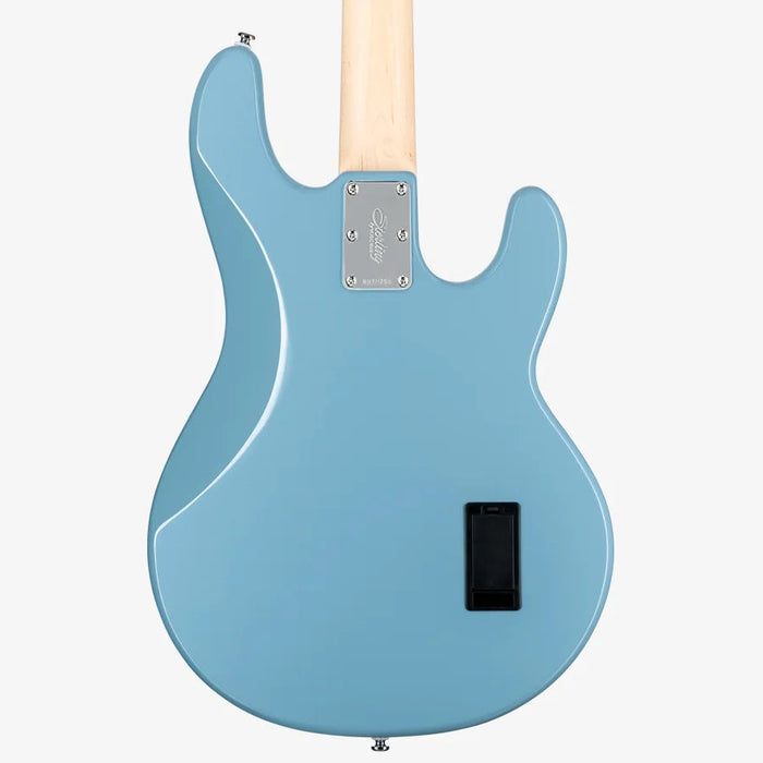 Sterling by Music Man Stingray Ray4 Left Handed Bass Guitar - Chopper Blue