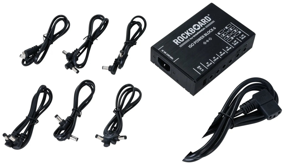Warwick RockBoard ISO Power Block V6 IEC - Isolated Multi Power Supply