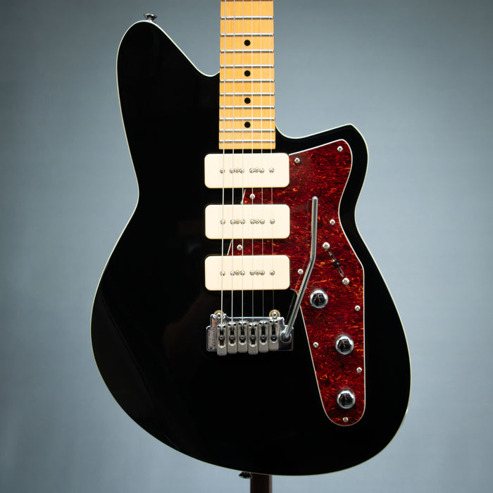 Reverend Jetstream 390 Electric Guitar - Midnight Black - Preowned