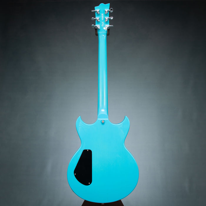 Reverend Manta Ray HB w/Case - Sky Blue Flame - Preowned