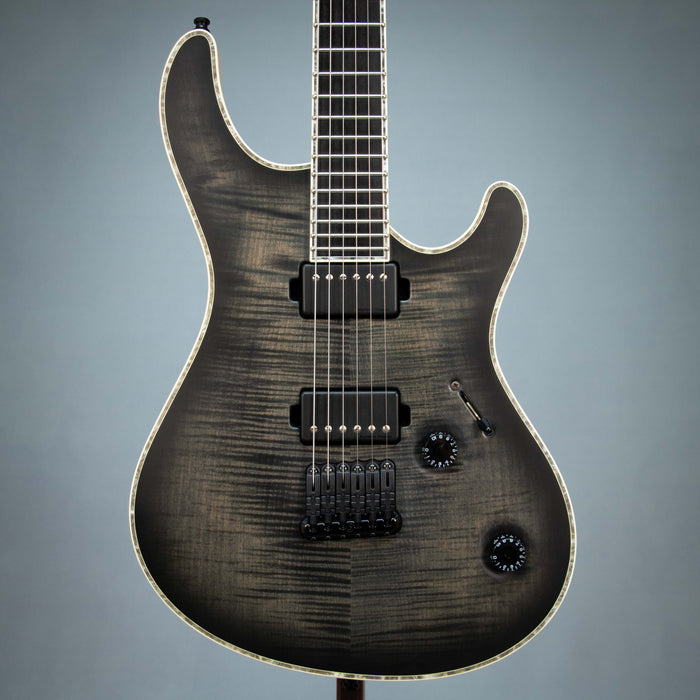 Mayones Regius 6 Electric Guitar w/ Case - Trans Graphite-Burst - Preowned