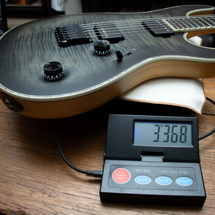 Mayones Regius 6 Electric Guitar w/ Case - Trans Graphite-Burst - Preowned