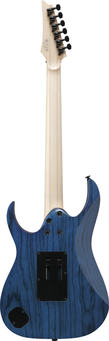 Ibanez RG653DX TDF Electric Guitar - Transparent Deep Blue Flat