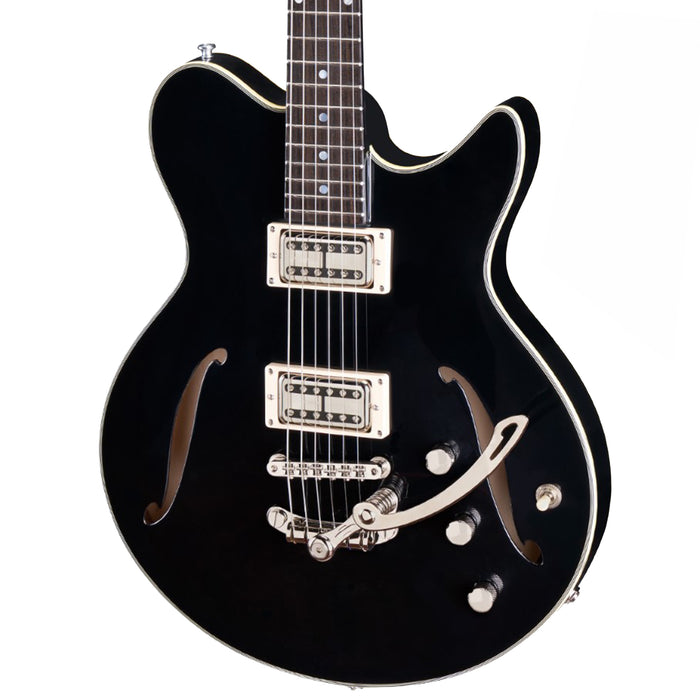 Eastman Romeo NYC Hollowbody Electric Guitar - Black
