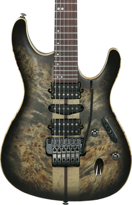 Ibanez S1070PBZCKB Electric Guitar - Charcoal Black Burst