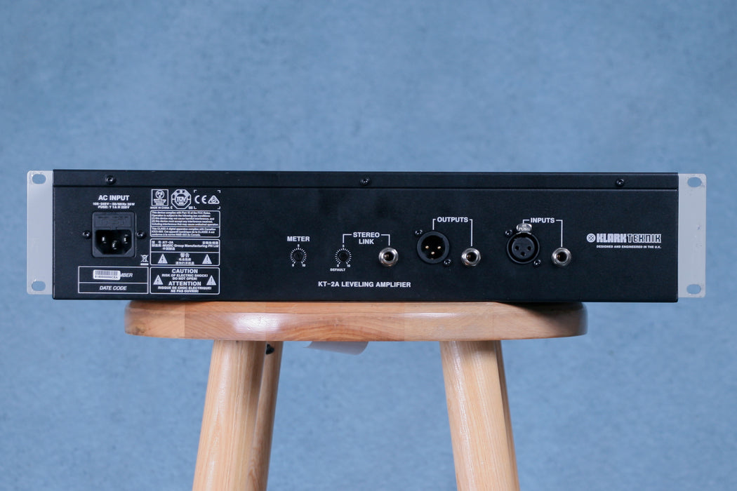 Klark Teknik 2A-KT Classic Levelling Amplifier w/Box - Preowned