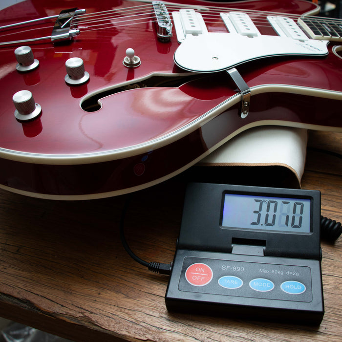 Vox BC-S66 Bobcat S66 Semi-Hollow Electric Guitar w/Case - Cherry Red - Preowned