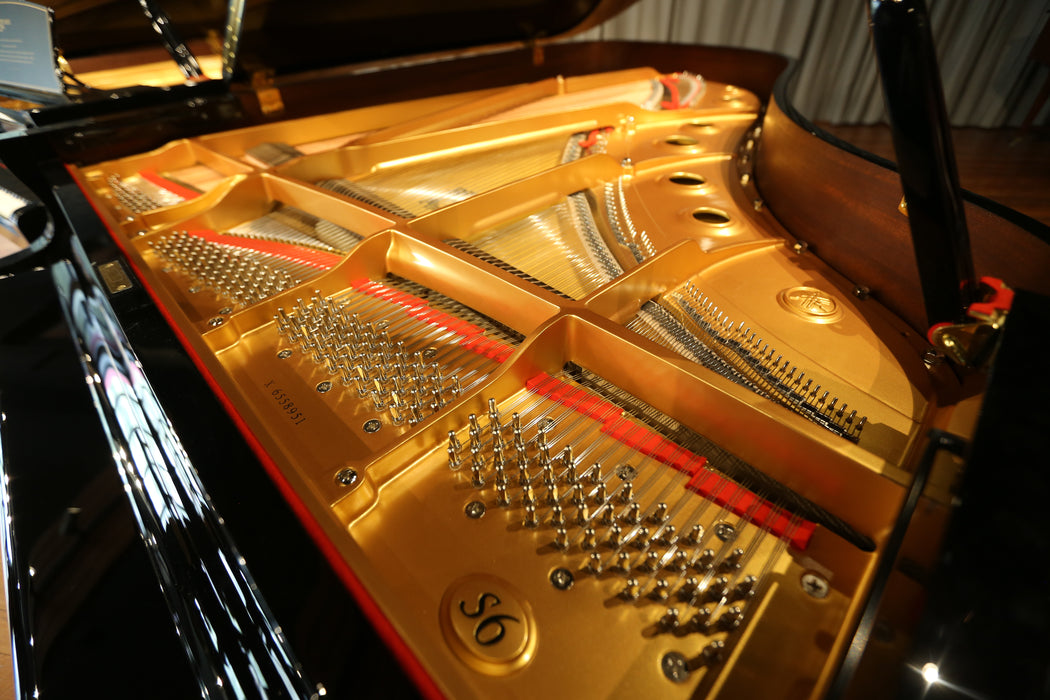 Yamaha S6X 212cm Grand Piano YPPC Demo Model - Polished Ebony