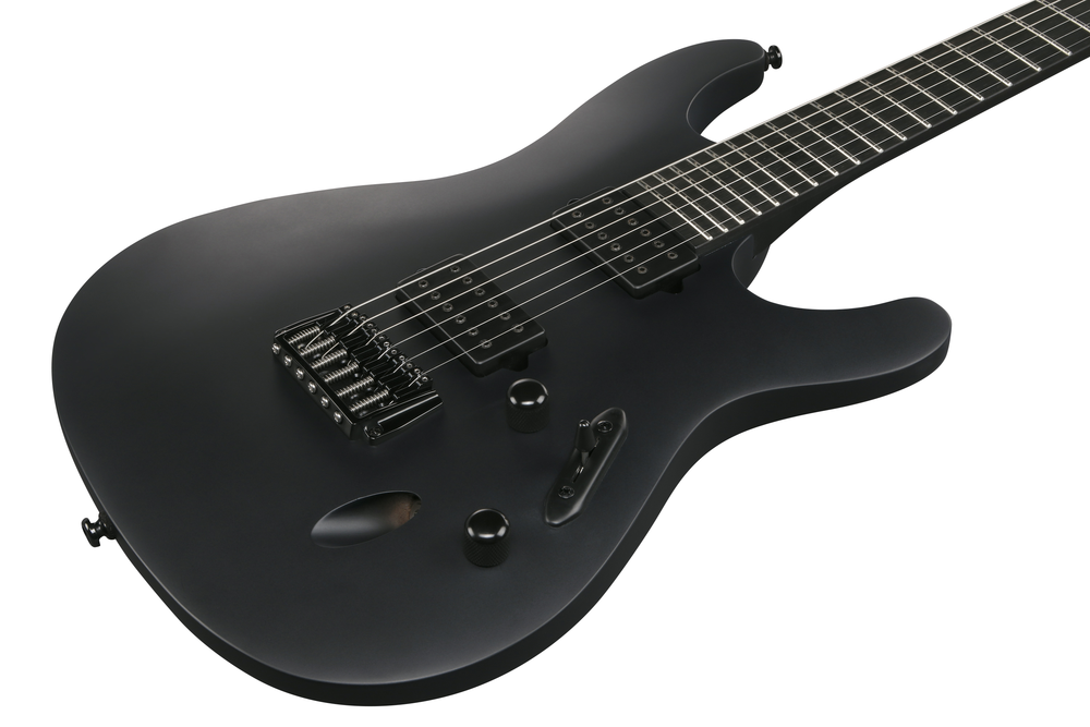 Ibanez S721RB Electric Guitar - Black Flat