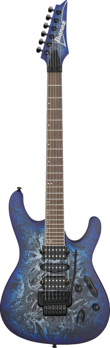 Ibanez S770CZM Electric Guitar - Cosmic Blue Frozen Matte