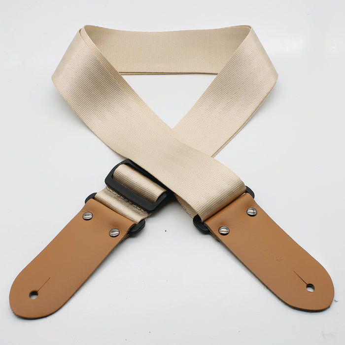 DSL 2 Inch Seat Belt Strap Gold