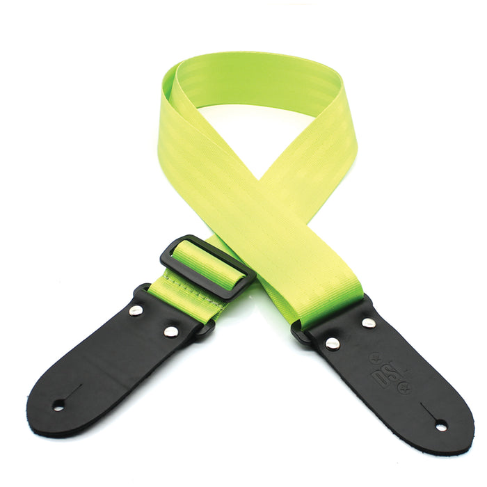 DSL 2 Inch Seat Belt Strap Lime