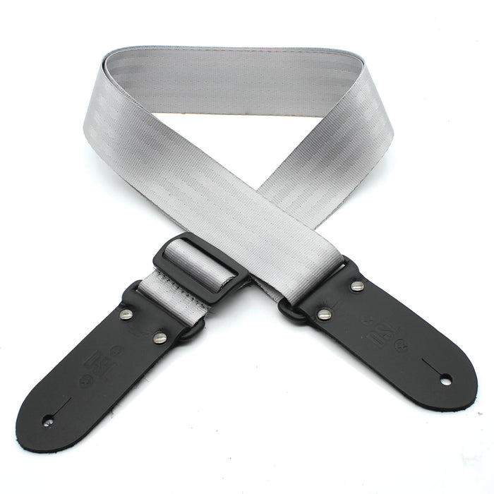 DSL 2 Inch Seat Belt Strap Silver