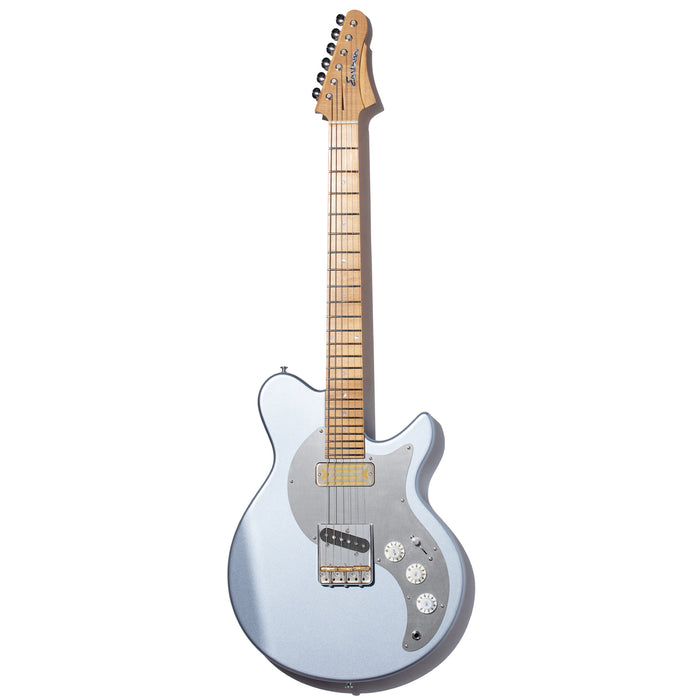 Eastman FullerTone SC 52 Single Cut Electric Guitar - Ice Blue Metallic