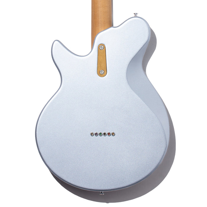 Eastman FullerTone SC 52 Single Cut Electric Guitar - Ice Blue Metallic