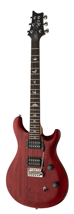 PRS SE CE24 Standard Satin Electric Guitar - Vintage Cherry
