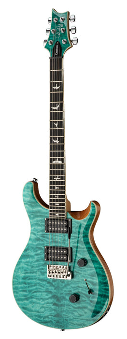 PRS SE Custom 24 Quilt Electric Guitar - Turquoise